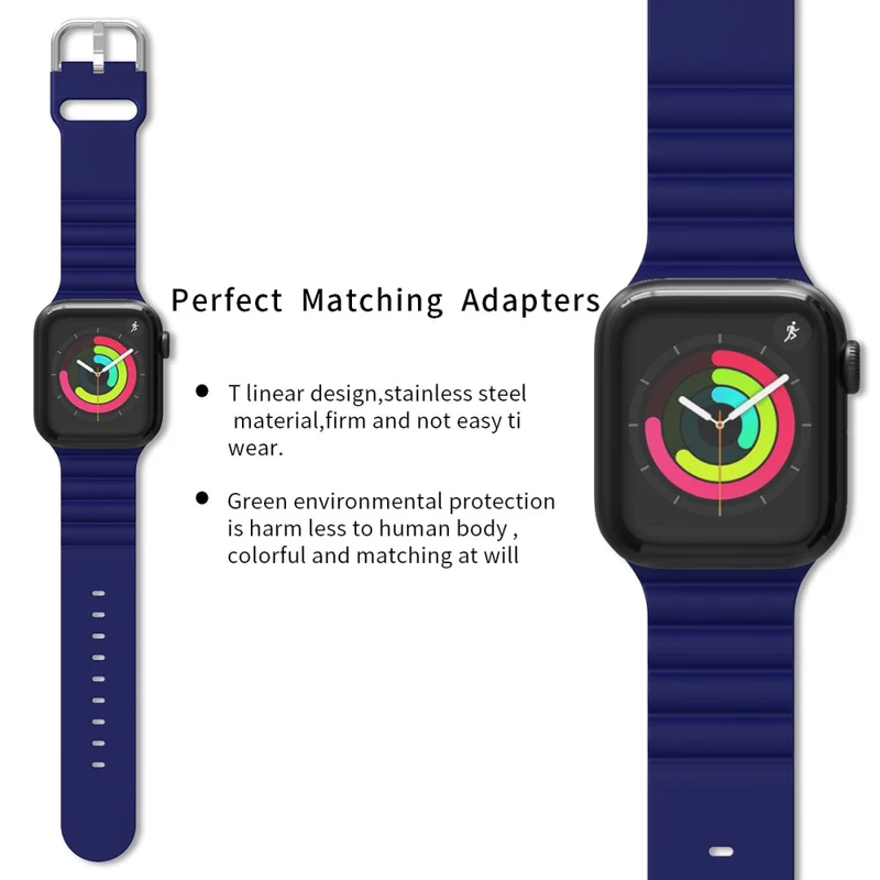Sehr cool Apple Watch Series 7 41mm Silikon / TPU armband