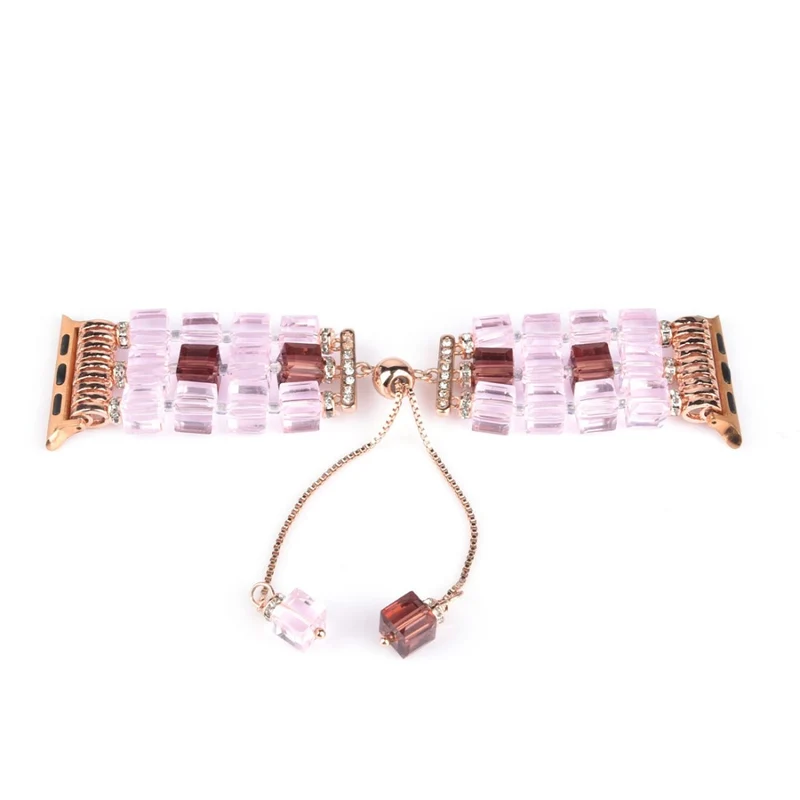 Mega elegant Apple Watch Series 7 41mm Strass armband