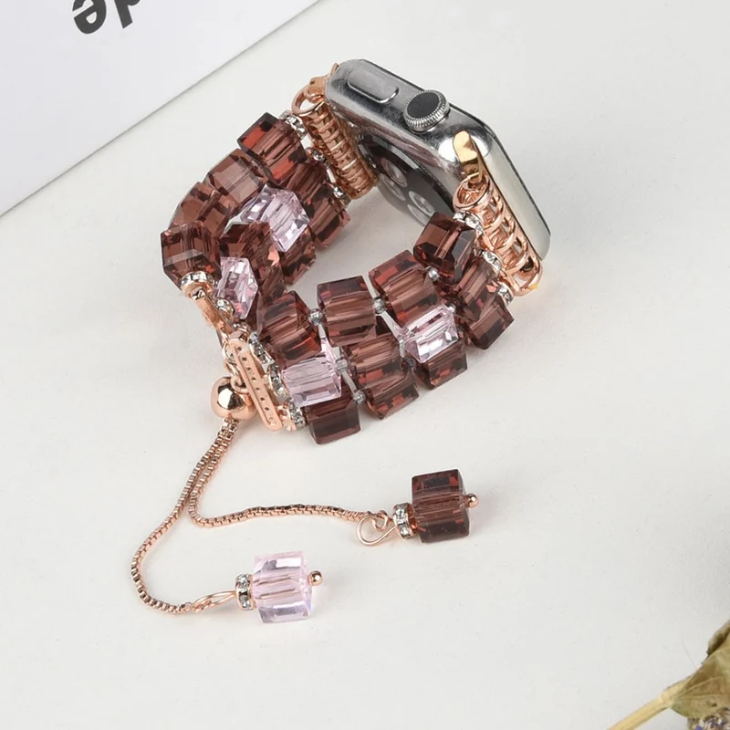 Mega elegant Apple Watch Series 7 41mm Strass armband