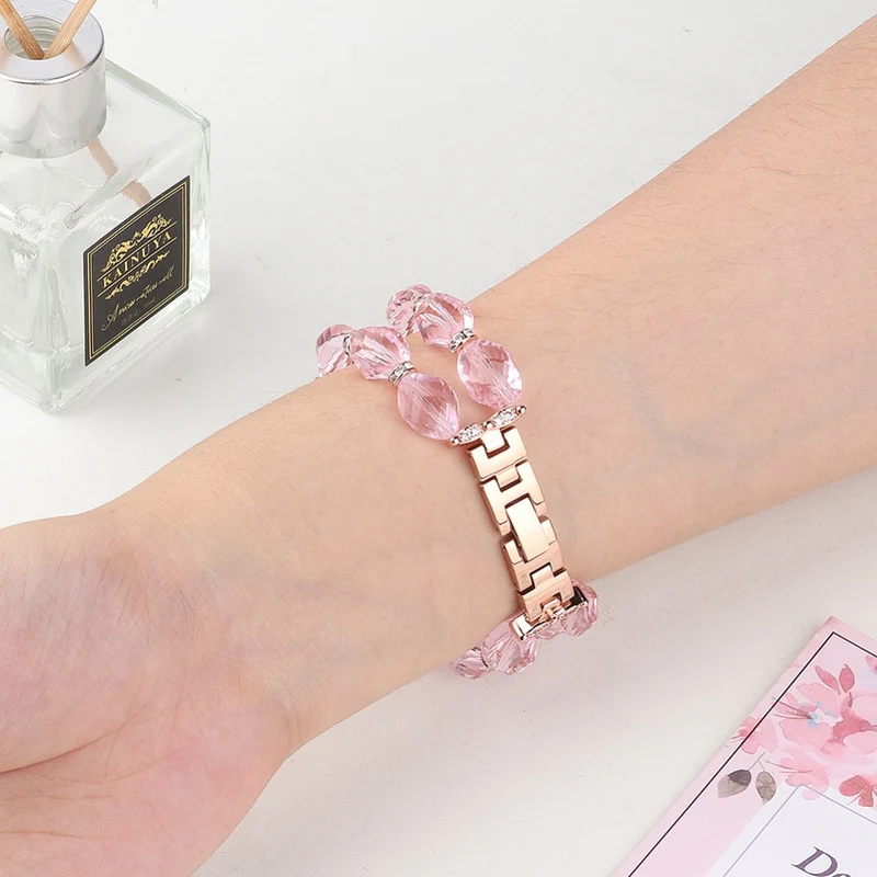 Stark Apple Watch Series 7 41mm Metall und Strass armband