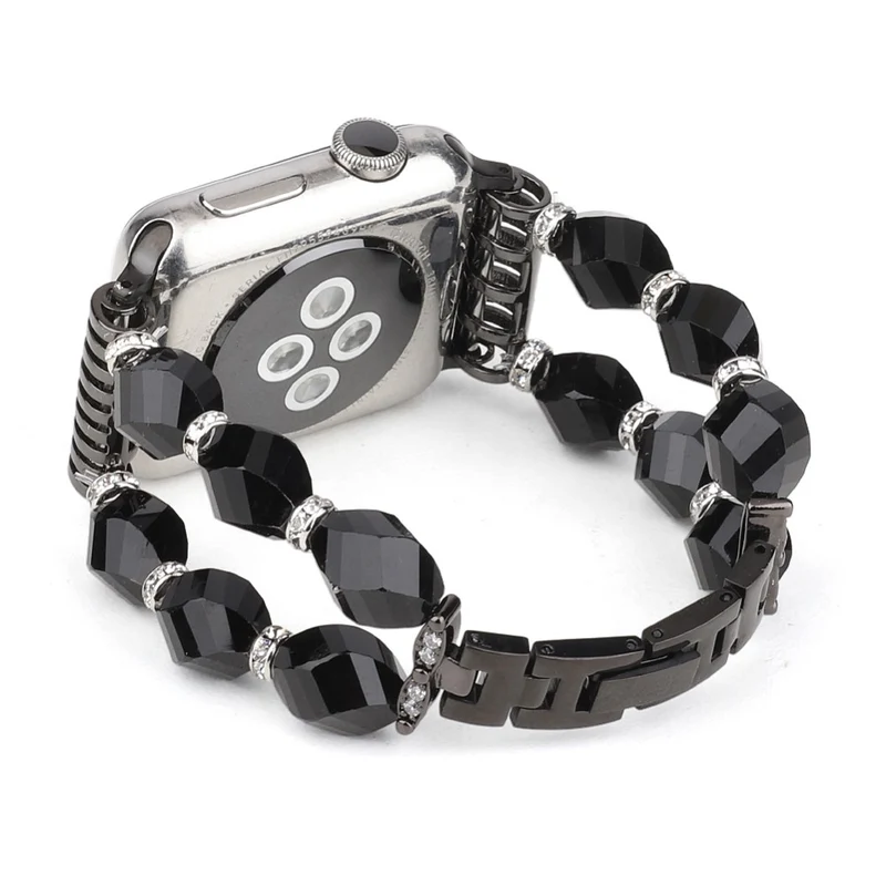 Stark Apple Watch Series 7 41mm Metall und Strass armband