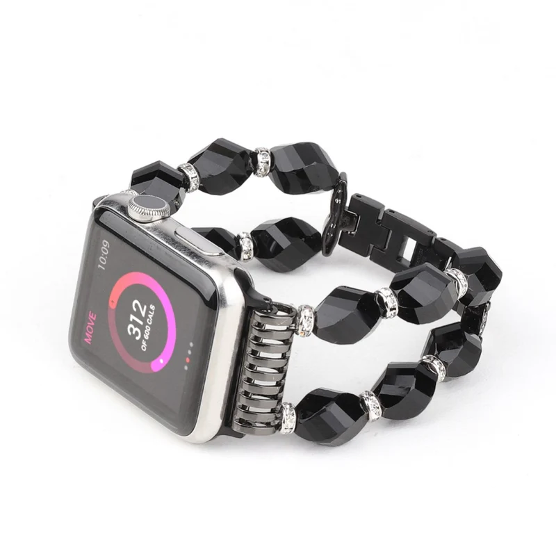 Stark Apple Watch Series 7 41mm Metall und Strass armband