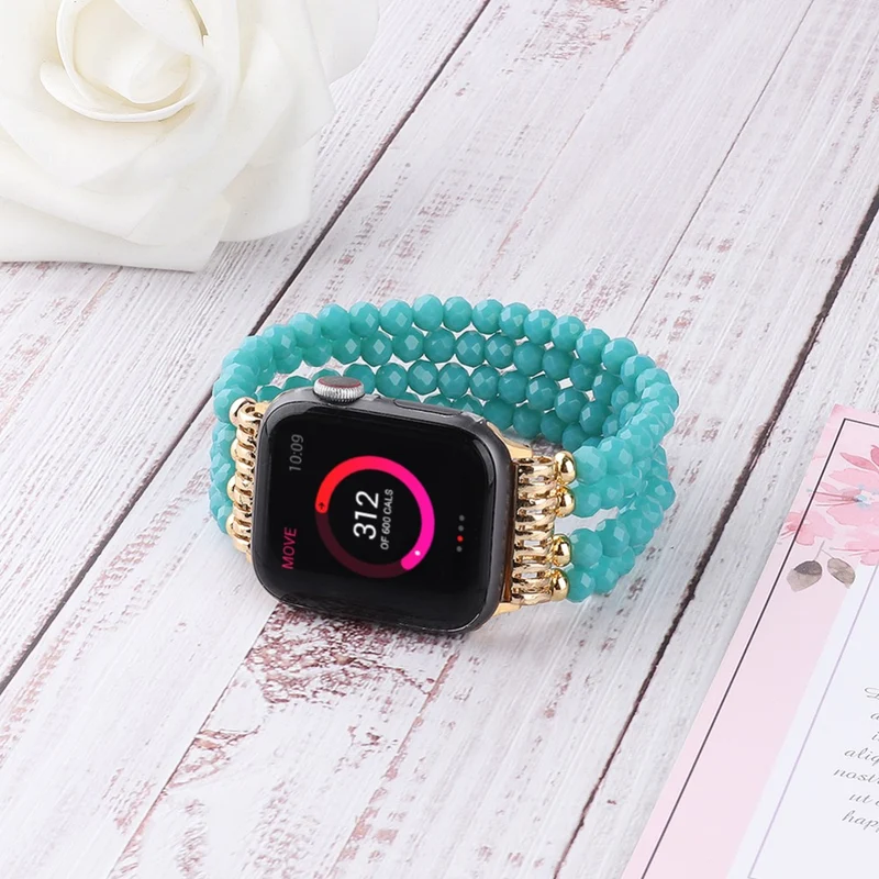 Mega bequem Apple Watch Series 7 41mm Strass armband