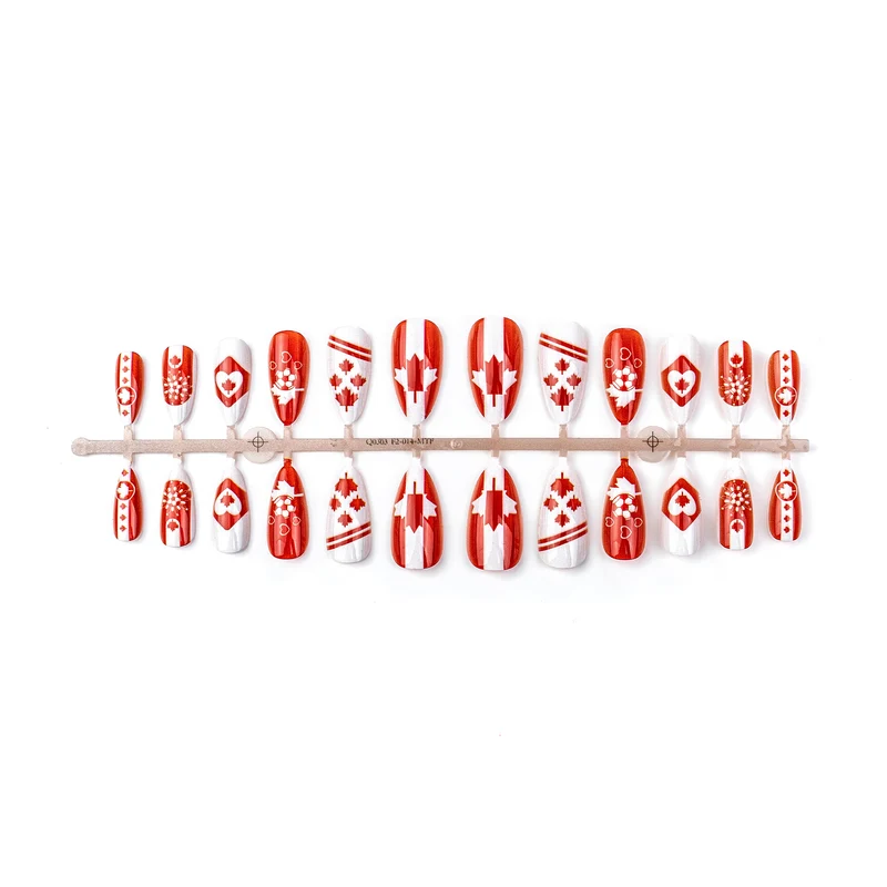 Sport-Themen Press-On Nail Art Set