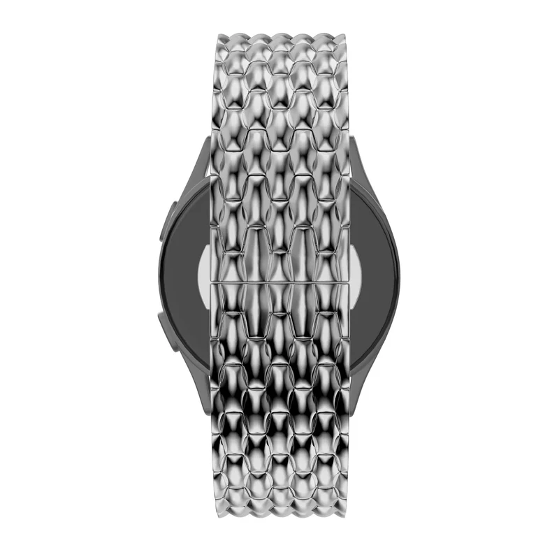 Bandz Huawei Watch GT 2 42mm Stahlarmband 'Dragon' (Silber)