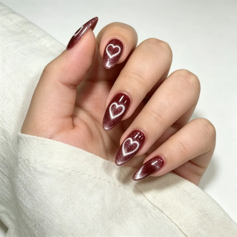 Festliche saisonale Nagelkunstverschönerungen