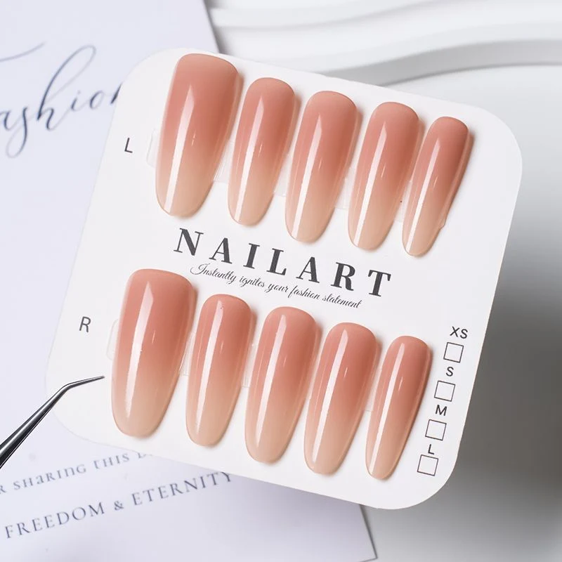 Press-On Leopardenmuster Nagelspitzen