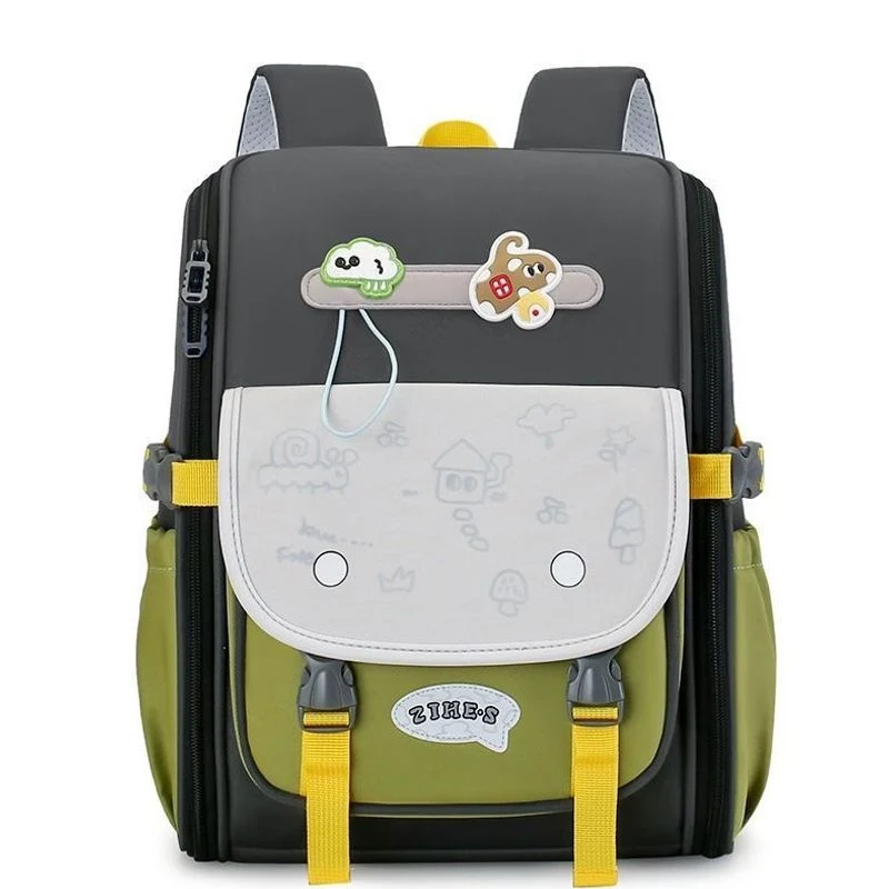 Süßer Cartoon-Charakter Schulrucksack Karnz