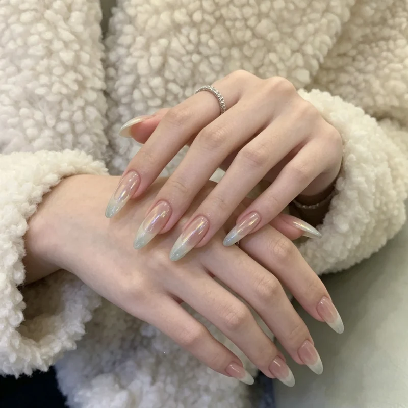 Premium Ombre Nagelverlängerungen