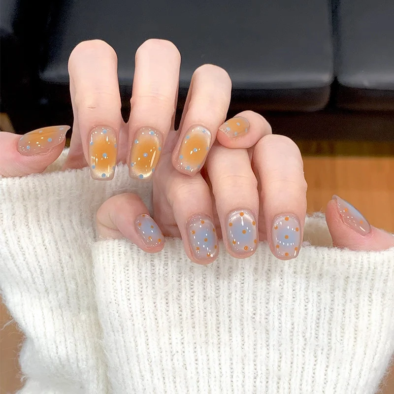 Premium Glänzende Gel Nagelverlängerungen