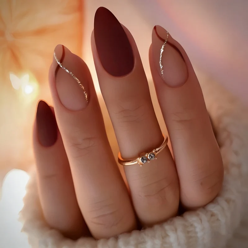 Elegante Stiletto-Nagelverstärkungen 1790638488