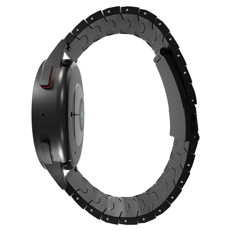 Huawei Watch GT Stahlarmband (schwarz/rot)