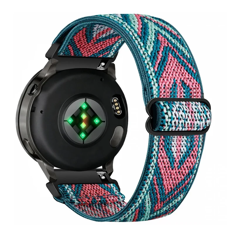 Bandz Actyve Smartwatch 20mm Elastisches Nylonband (Blau Mix)