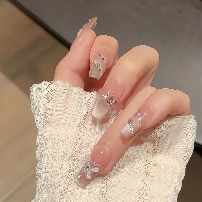Dekoratives 3D Nagelkunst Set