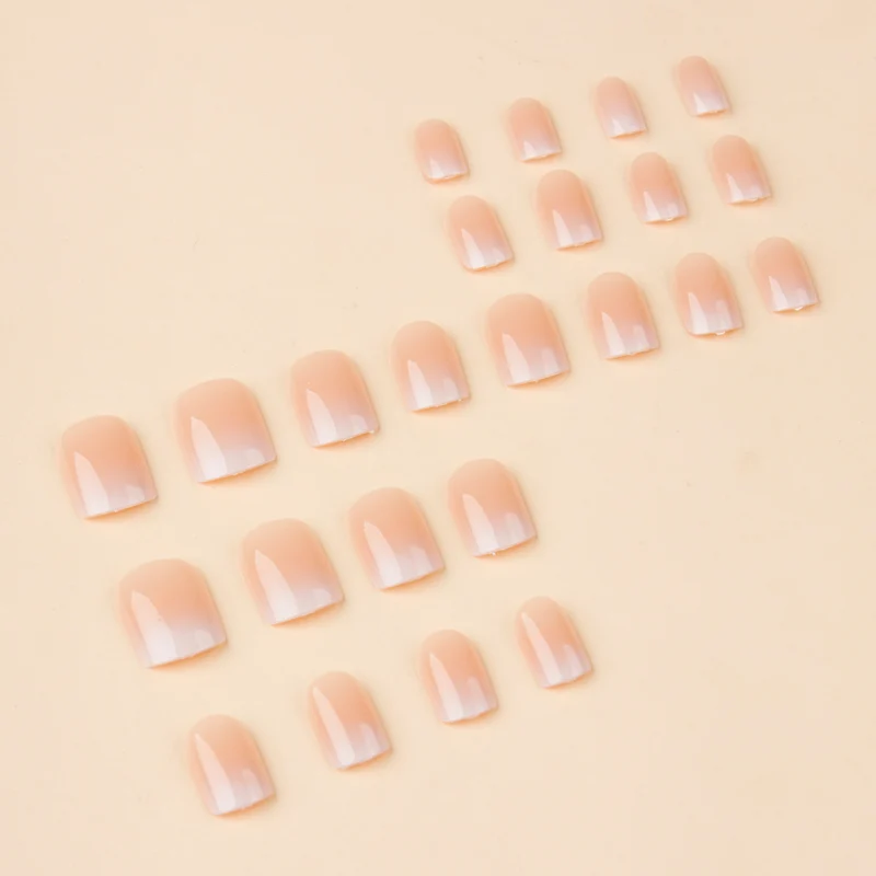 Elegantes Ombre Press-On Nagelset