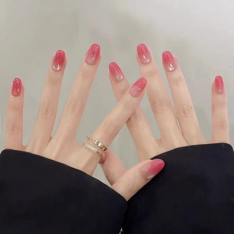 Ombre-Nagelverstärkungen