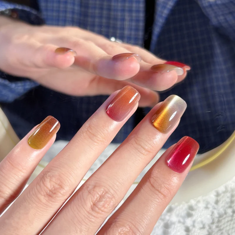 Dekorativer Luxus Press-On Nagelkunst Set