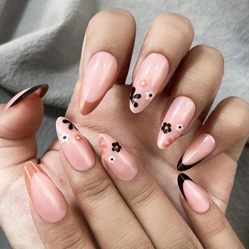 Dekorative Gel-Nagelkunst