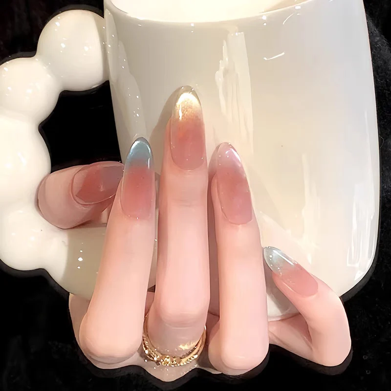 Dekoratives florales Nagelkunst-Set