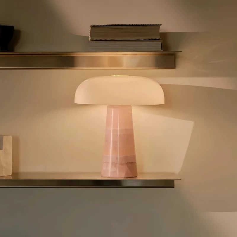 Moderne Pilz Tischlampe