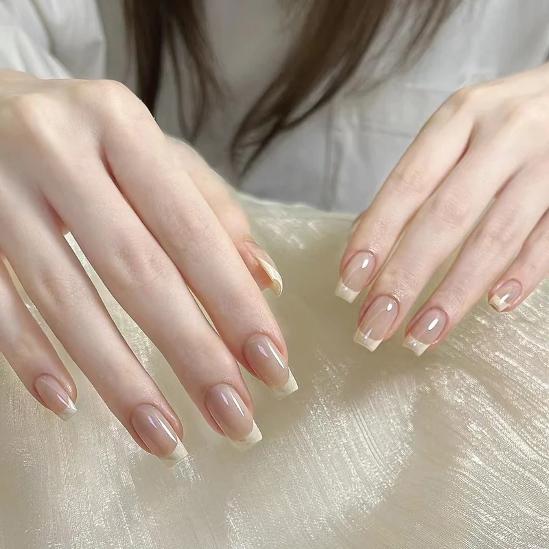 Künstlerisches Floral Press-On Nagel Set