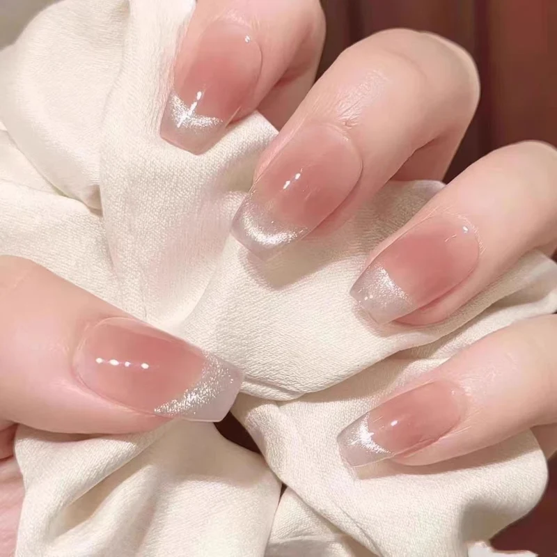 Künstlerisches Floral Press-On Nagel Set