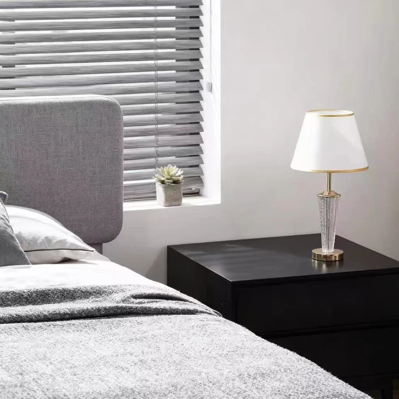 Elegante Kristall Akzent Tischlampe