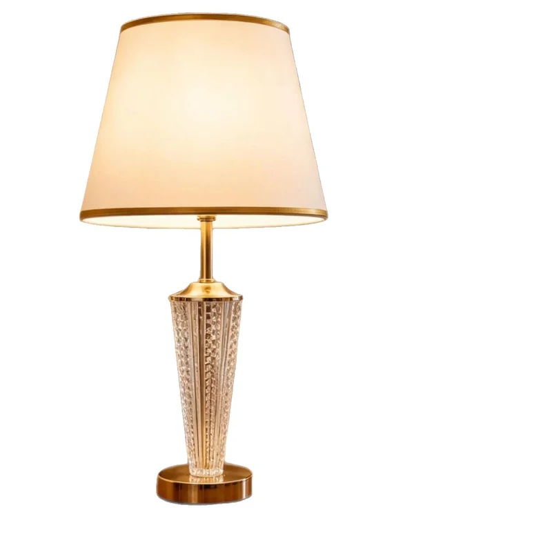 Elegante Kristall Akzent Tischlampe