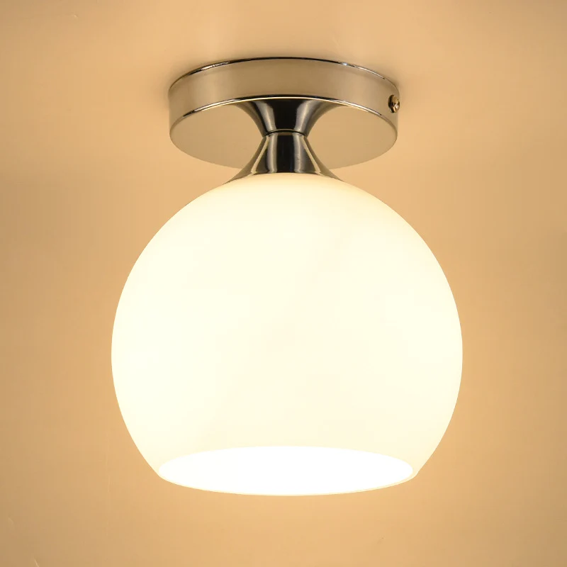 Moderne Glasglobus Deckenleuchte