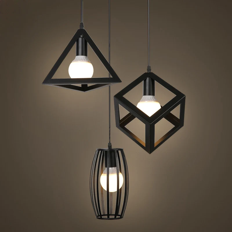 Moderne geometrische Pendelleuchte
