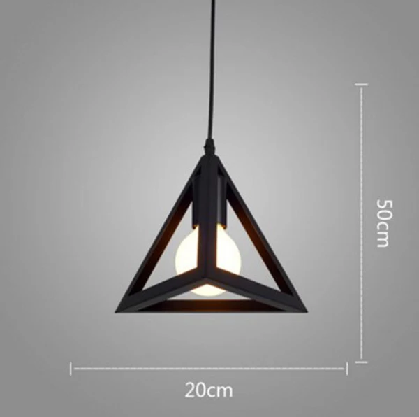 Moderne geometrische Pendelleuchte