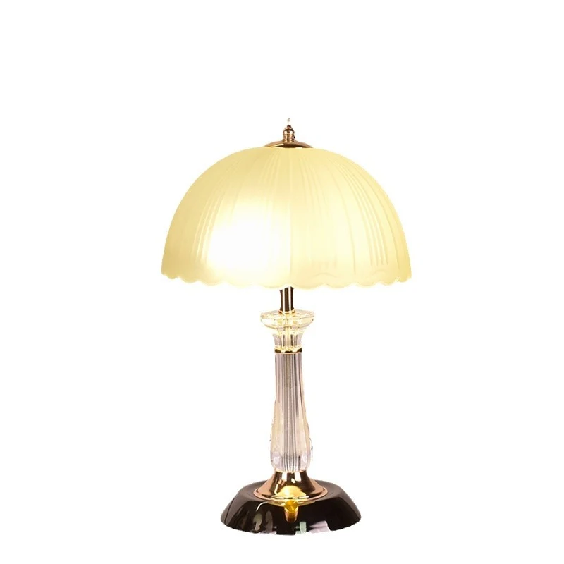 Vintage-inspiriertes Glas Tischlampe