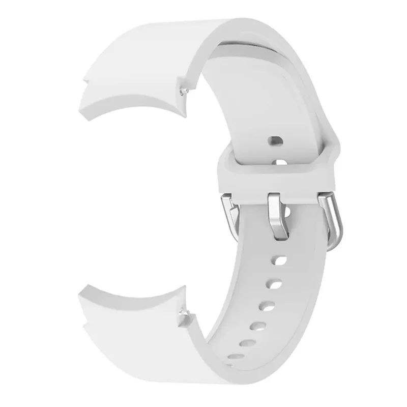 Samsung Galaxy Watch 4 - 40mm Silikon Schnallenarmband (Weiß)