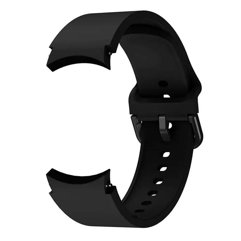 Samsung Galaxy Watch 4 - 40mm Silikon Schnallenarmband (Schwarz)