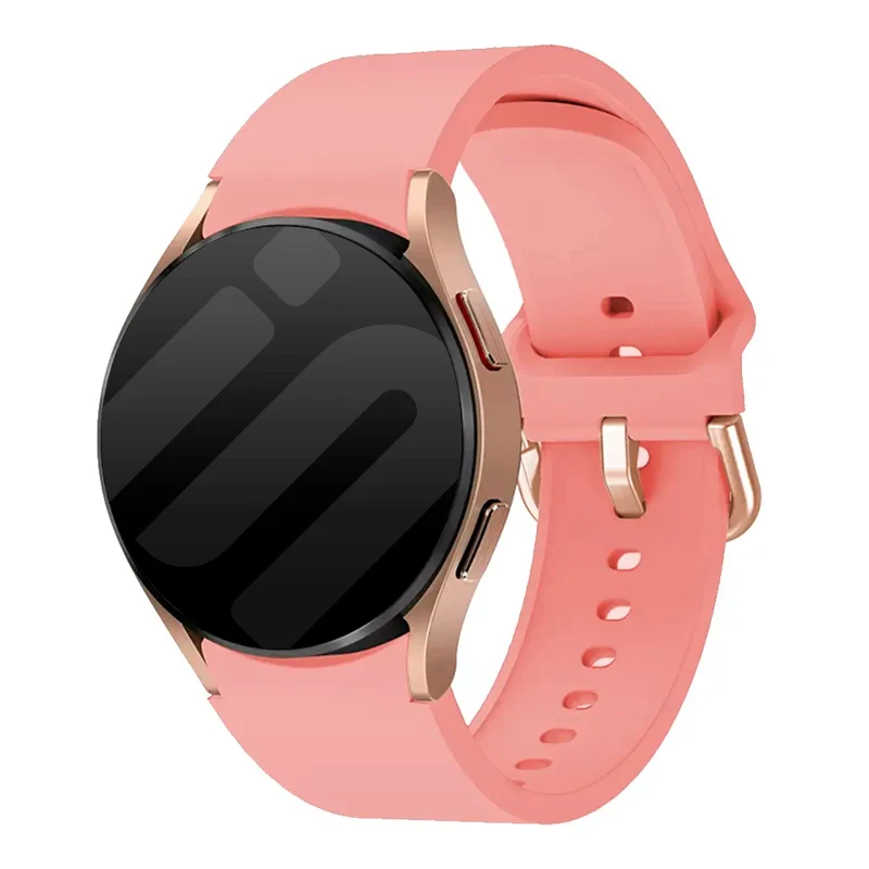 Samsung Galaxy Watch 5 - 40mm Silikon Schnallenarmband (Rosa)