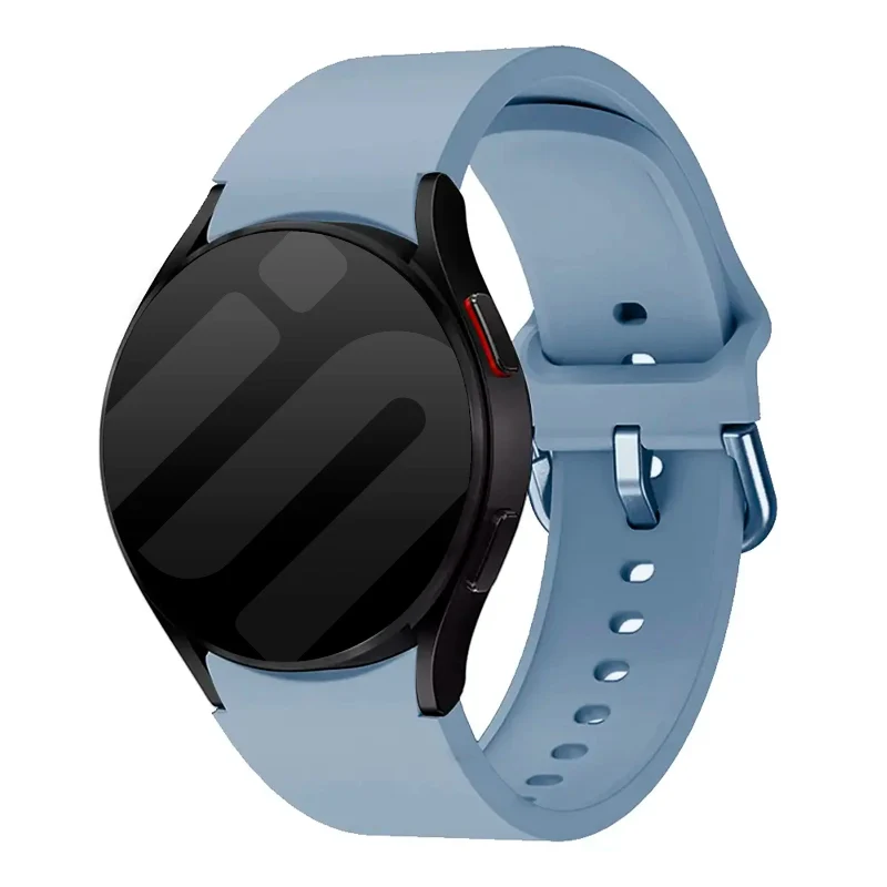 Samsung Galaxy Watch 4 - 40mm Silikon Schnallenarmband (Blau)