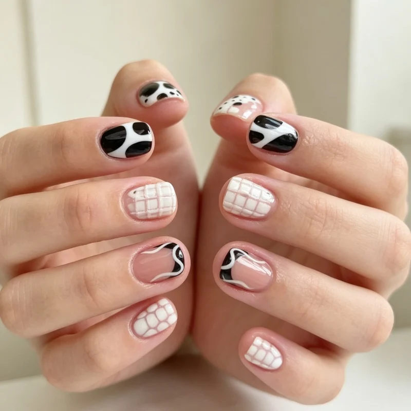 Abstract Art Nagelset