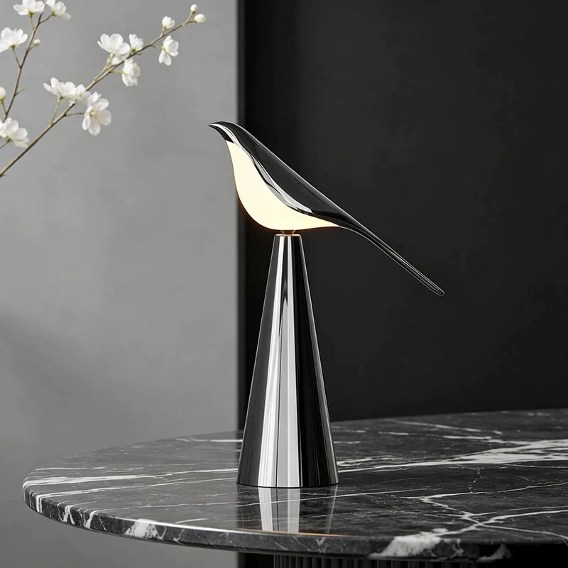 Künstlerische Vogel-Form Tischlampe