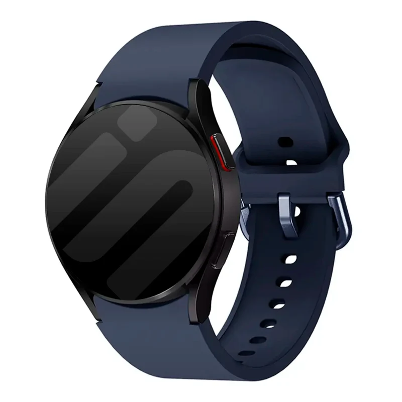 Samsung Galaxy Watch 4 - 40mm Silikon Schnallenarmband (Dunkelblau)