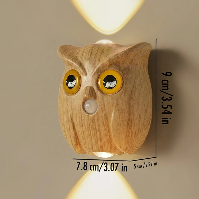 Dekorative Eule Nachtlicht