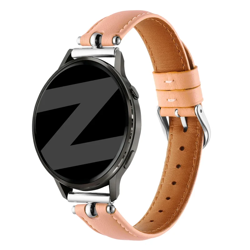 Bandz Amazfit Cheetah 2 Pro Lederarmband 'Bullet' (Rosa)