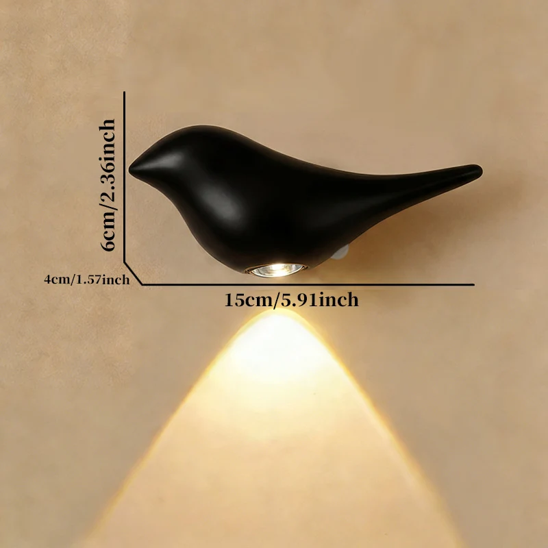 Dekorative Vogel Form