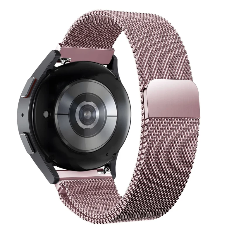 Bandz Actyve Smartwatch 20mm Milanese Loop Armband (Rosa)