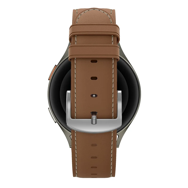 Bandz Actyve Smartwatch 20mm Lederarmband 'Easy Fit' (Braun)