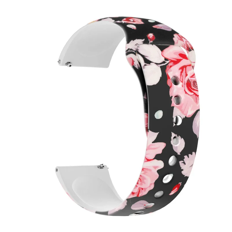 Bandz Amazfit Cheetah 2 Pro Gemustertes Armband (Flowers)