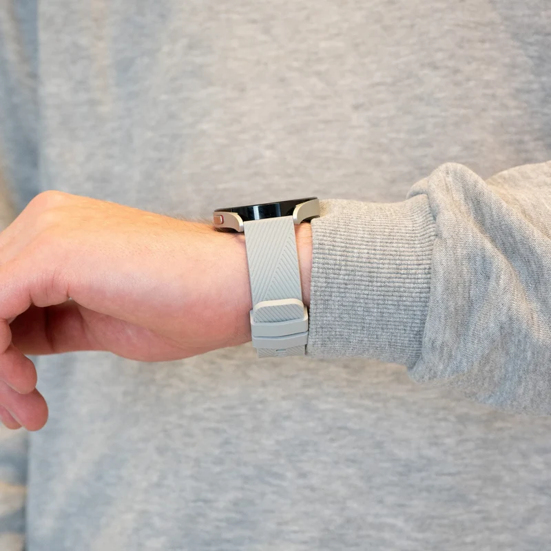 Bandz Amazfit Cheetah 2 Pro Silikonarmband 'Deluxe' (Grau)
