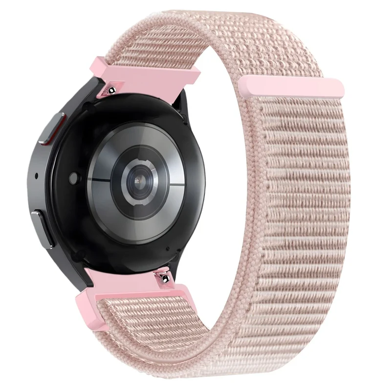 Bandz Actyve Smartwatch 20mm Nylon Loop Armband (Roségold)