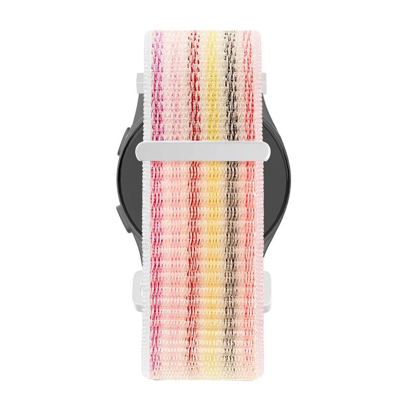 Bandz Actyve Smartwatch 20mm Nylon Loop Armband (Farbenfroh)