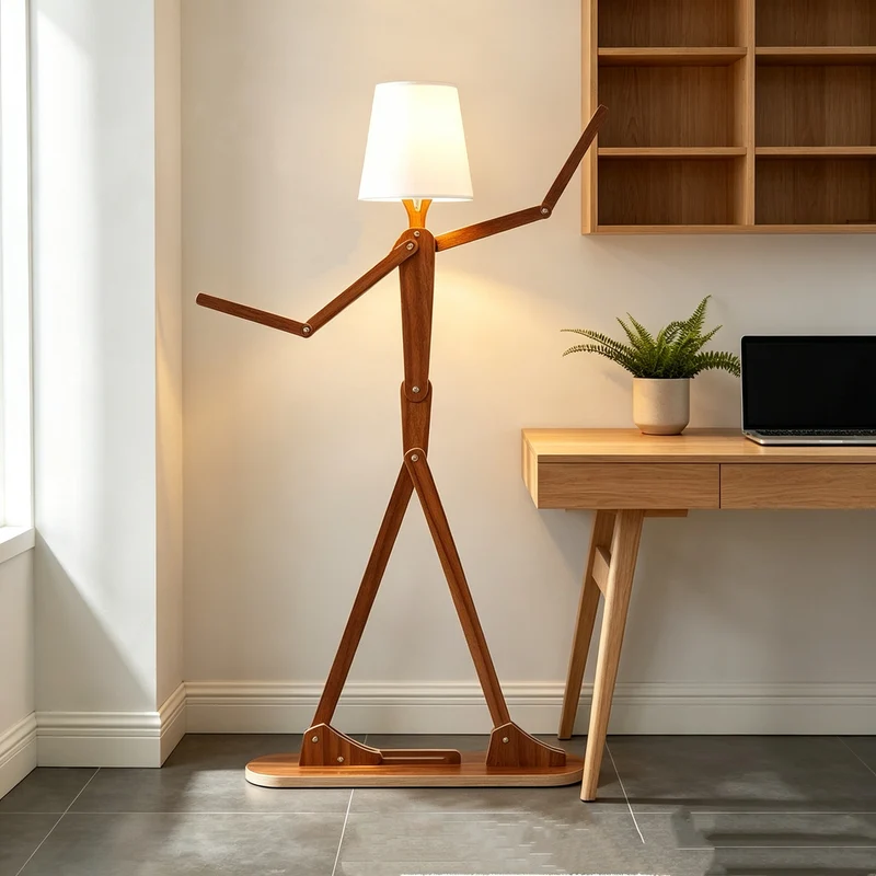 Kreative bewegliche Stehlampe