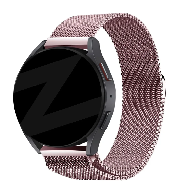 Bandz Amazfit Cheetah 2 Pro Milanese Loop Armband (Rosa)